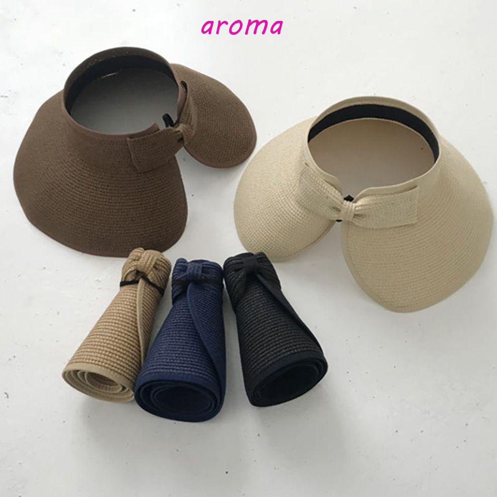 Mũ Cói Rộng Vành Chống Nắng Thời Trang Mùa Hè Có Thể Gấp Gọn Tiện Lợi