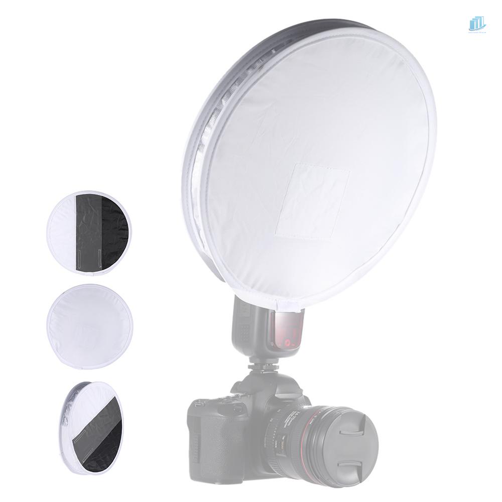 Hộp Đèn Flash Máy Ảnh 12in / 31cm Mini Đa Năng Màu Trắng / Xám / Đen Cho Sigma Yongnuo Godox Andoer Neewer Vivitar