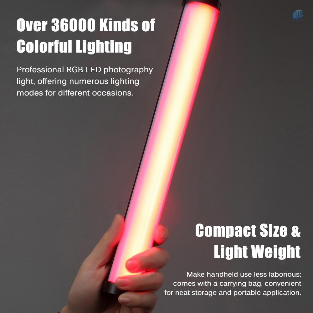Thanh Đèn LED Thông Minh TC-210RGB RGB Hai Màu Chịu Nhiệt Độ 2500K-9900K 21 Loại