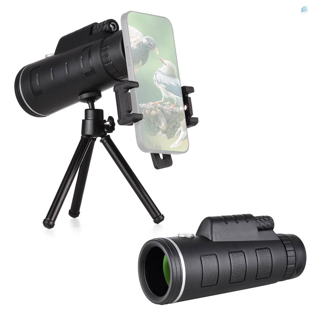 Kính Thiên Văn Mini 40X60 40X60 Công Suất Cao Với Lỗ Vít 1 / 4 Inch Làm Sạch Ống Kính Điện Thoại Di Động Cho Du Lịch