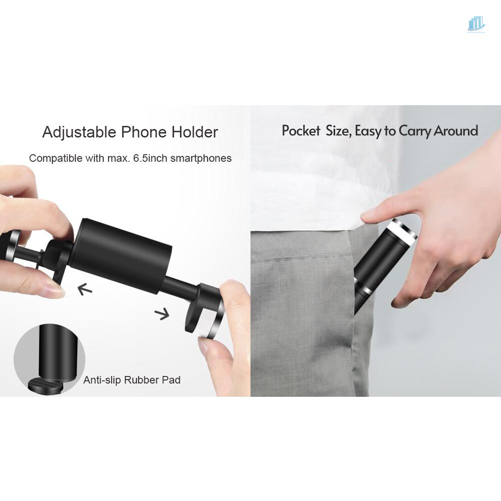 Gậy Tự Sướng 2 Trong 1 Có Đèn LED Và Giá Đỡ Điện Thoại Đa Năng Hỗ Trợ Quay Video / Phát Trực Tuyến