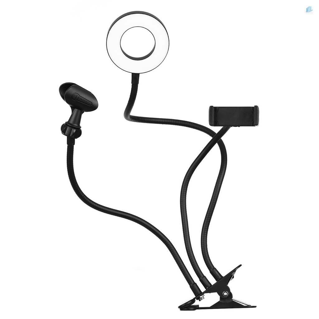 ANDOER Vòng Đèn Led USB Mini 3.5 Inch Dạng Kẹp 3 Chế Độ Sáng Điều Chỉnh Linh Hoạt Với Thiết Kế Cánh Tay Linh Hoạt Cho Live Streaming Video O