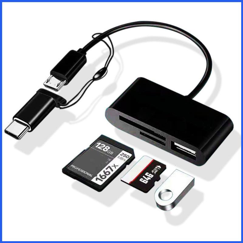 Đầu Đọc Thẻ OTG Tốc Độ Cao 5 Trong 1