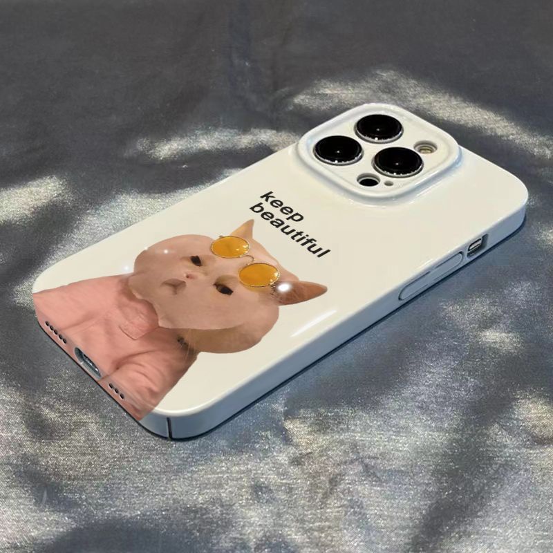 Ốp Điện Thoại Cứng Hình Chó Mèo Dễ Thương Cho Apple / max12 D6SV 11 / xsmax8p ins1314pro