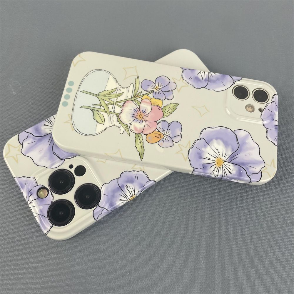 Ốp Điện Thoại / max 813plus Film 7 ATMP Lỗ Mảnh Sáng Bóng Bảo Vệ Toàn Diện Phong Cách Ins Ins Cho iPhone1114pro