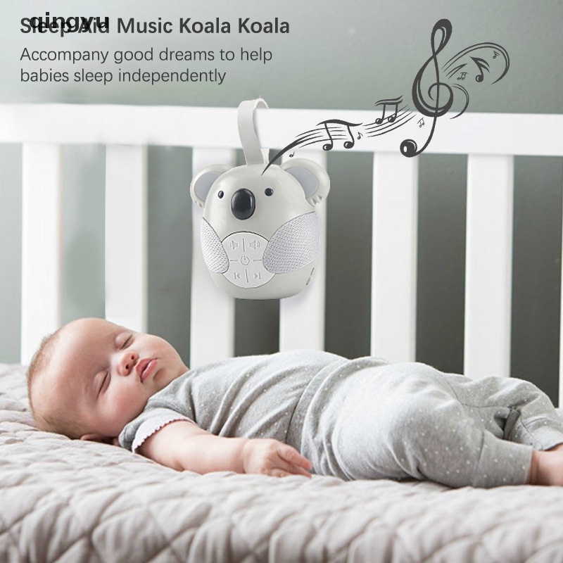 Qingyu Máy Tạo Tiếng Ồn Trắng Hoạt Hình Koala Phát Ra Âm Thanh Im Lặng Ngủ Và Thư Giãn Cho Bé Sơ Sinh PLI