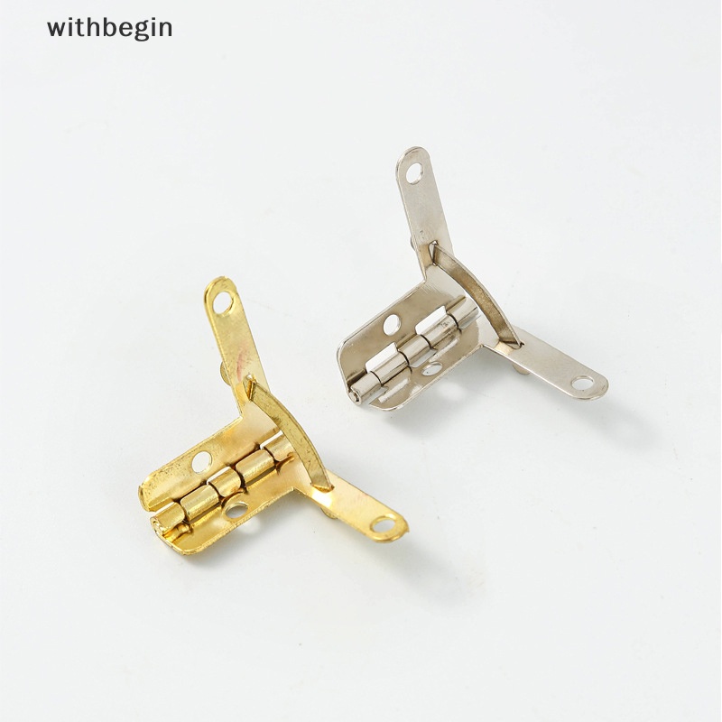 Set 10 Bản Lề Inox 90 Độ Hỗ Trợ Nắp Chai Rượu / Trang Sức Chuyên Dụng