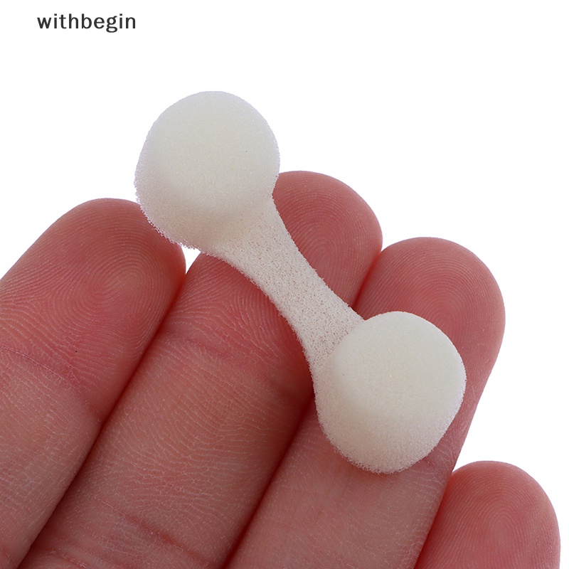 Set 10 Miếng Mút Xốp Mềm Lọc Mũi Màu Trắng Đen Dùng Một Lần