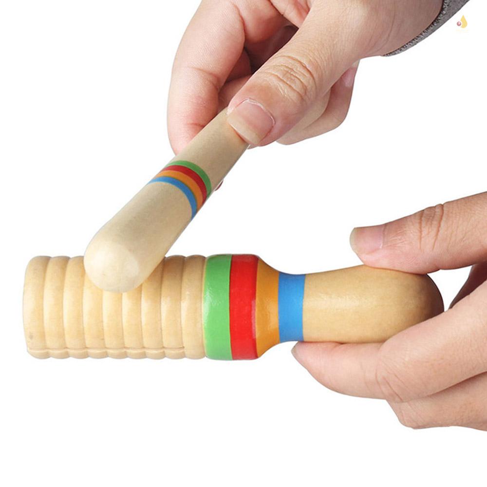 Set 10 Nhạc Cụ Bằng Gỗ Cho Bé