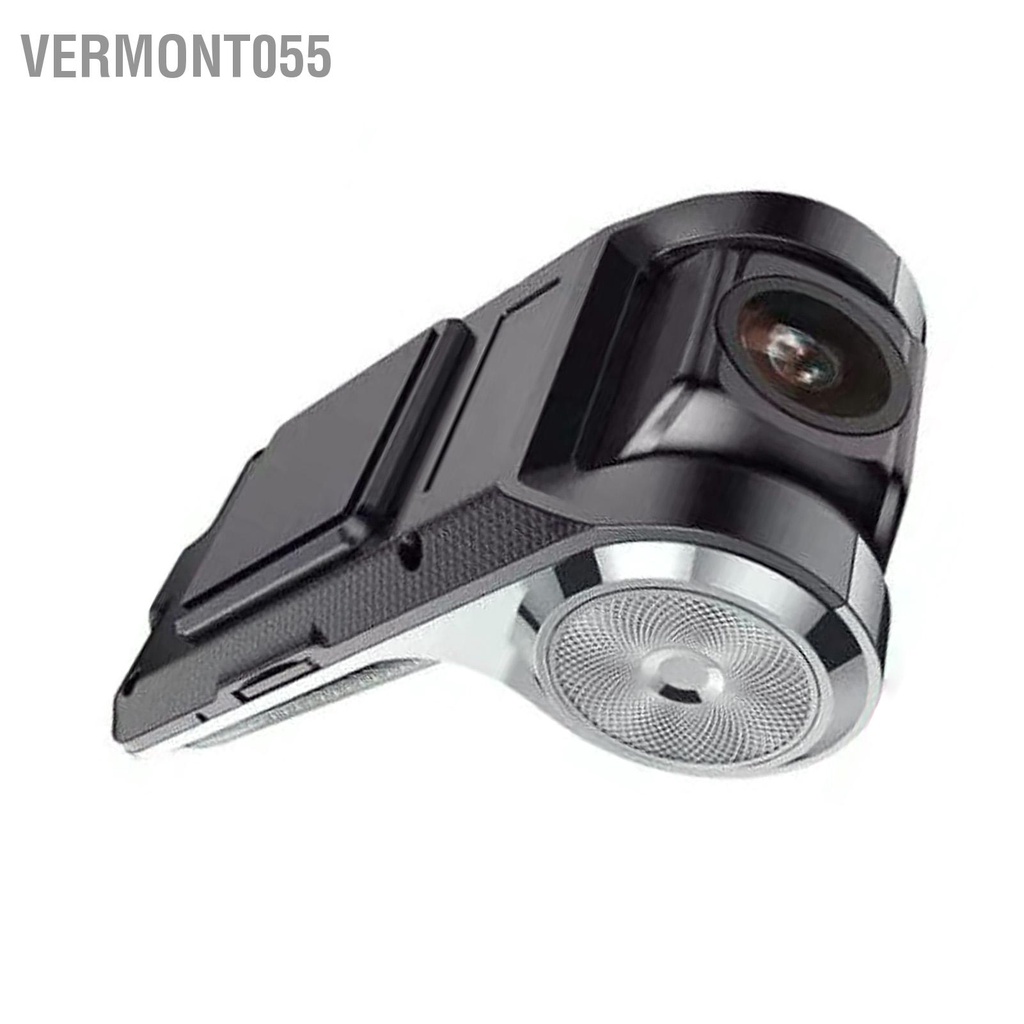 Vermont055 Camera hành trình USB ô tô 1080P Bản ghi đơn phía trước Lái xe hình Độ nét cao Tầm nhìn rõ Ghi mượt mà cho Android DVR