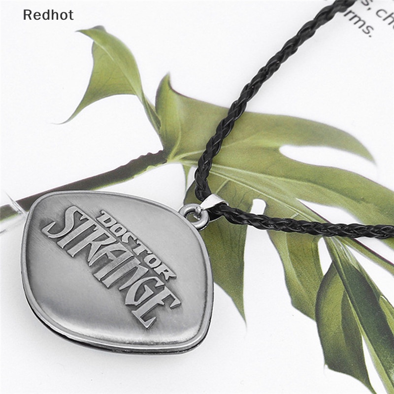 &lt; Redhot &gt; Vòng cổ Da Mặt Hình Đôi Mắt Bác Sĩ Strange Crysta Hóa Trang