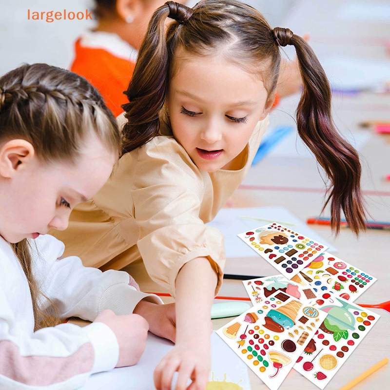 Set 6 / 12 / 24 Miếng Dán Trang Trí Bánh Cupcake DIY Xinh Xắn