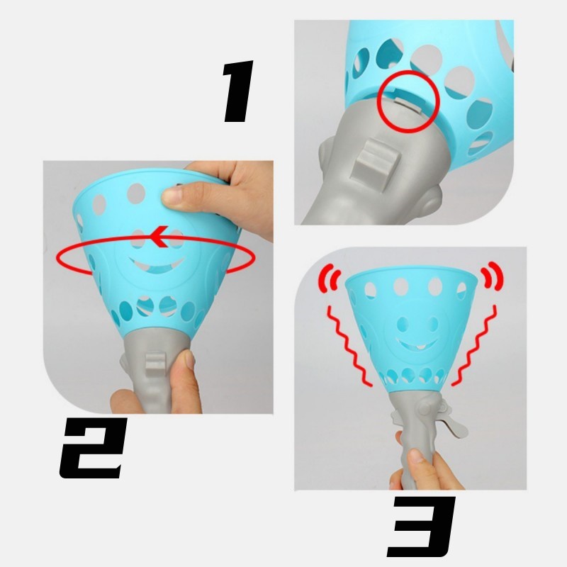 Đồ Chơi Ném Bóng Thể Thao Ngoài Trời Hai Tầng Đàn Hồi Giáo Dục Cho Trẻ Em