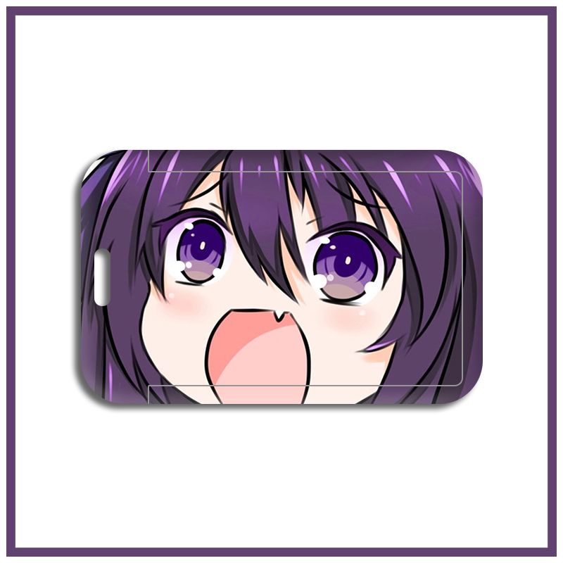 Vỏ Bọc Thẻ ID / Thẻ Ngân Hàng / Xe Bus Họa Tiết Hoạt Hình Date A Live DIY