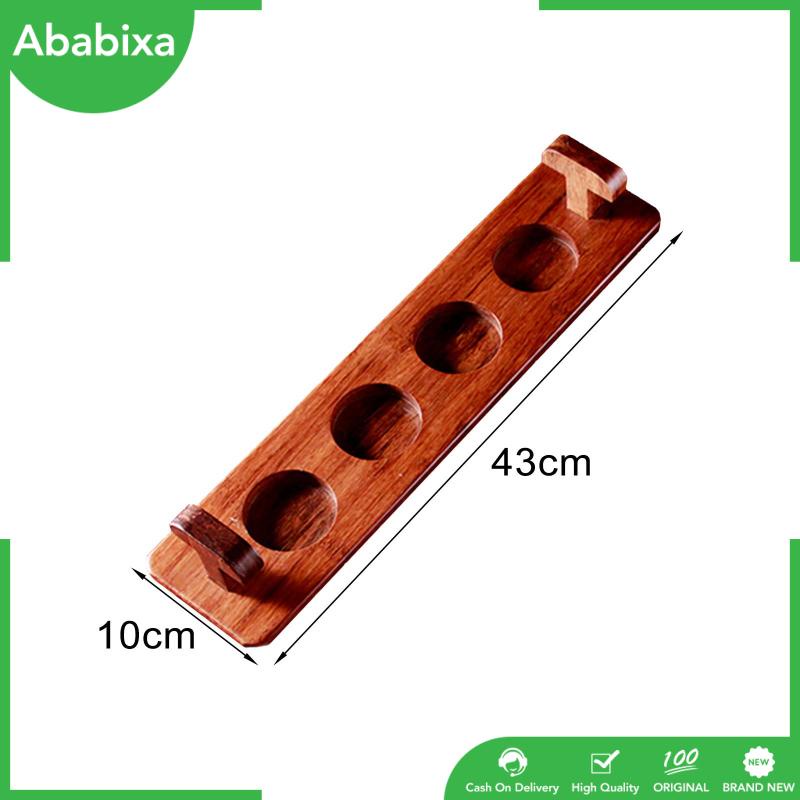 [Ababixa] Giá Đỡ Cốc Thủy Tinh Bằng Gỗ Đa Chức Năng Có Thể Tái Sử Dụng