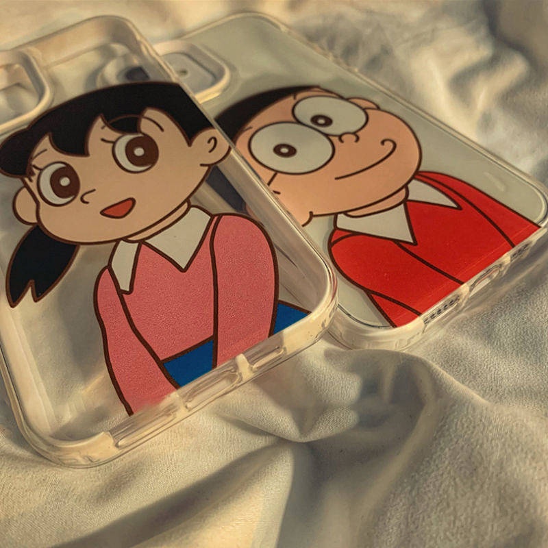 Daxiong Jingxiang Apple 13 Three-in-One Iphone11pro Couple Phone Case Xsmax Cartoon Xr6s/8plus oVGx