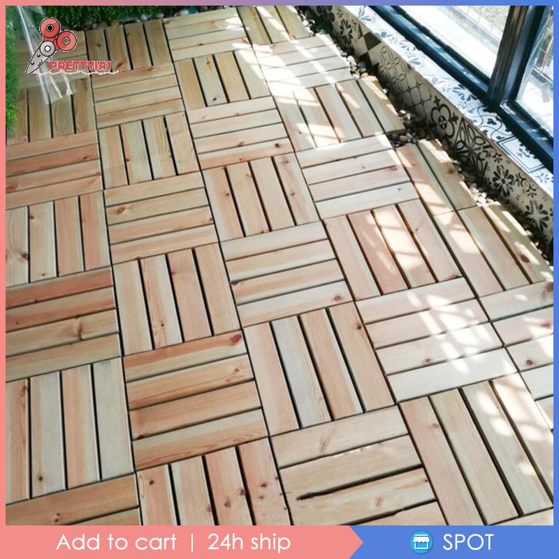 Khối Gỗ 29x29cm 29x29cm Lót Sàn Phòng Ngủ / Ban Công Trang Trí Nội Thất