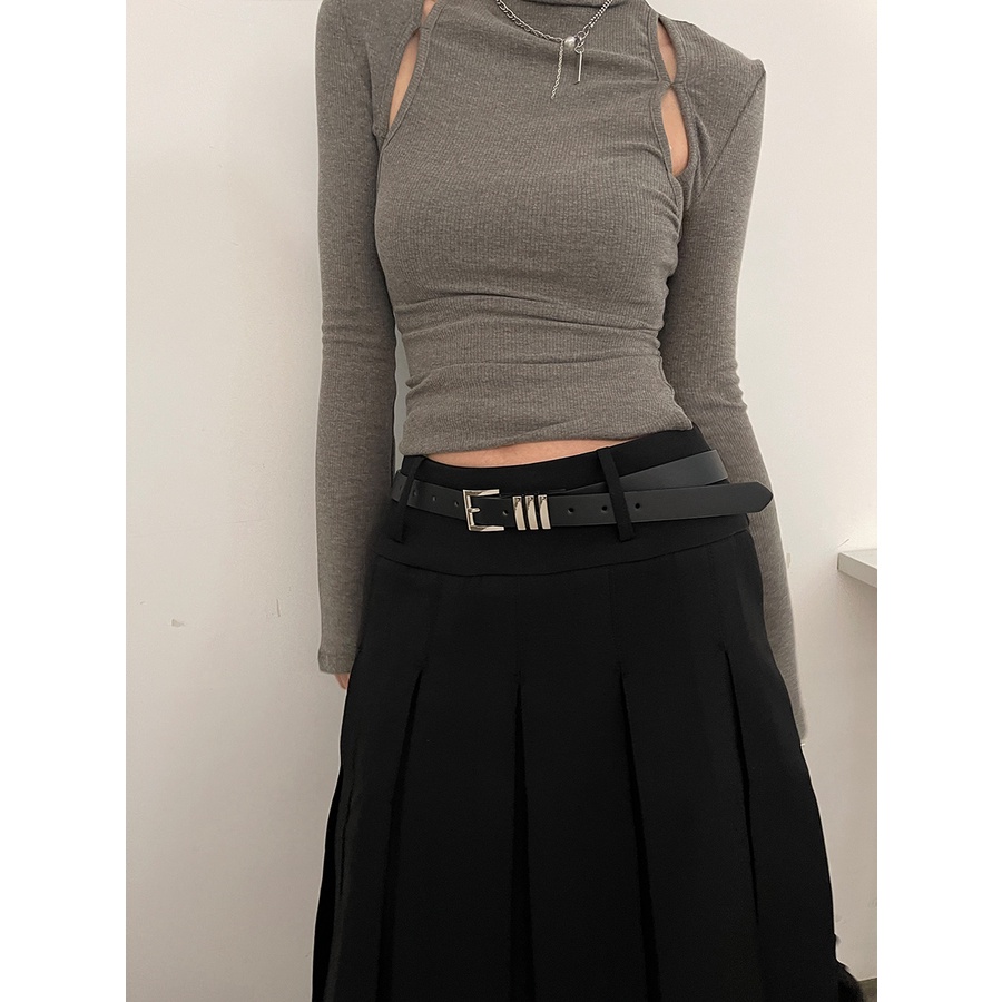 Thắt Lưng Thiết Kế Đơn Giản Thời Trang Theo Phong Cách Hàn Quốc