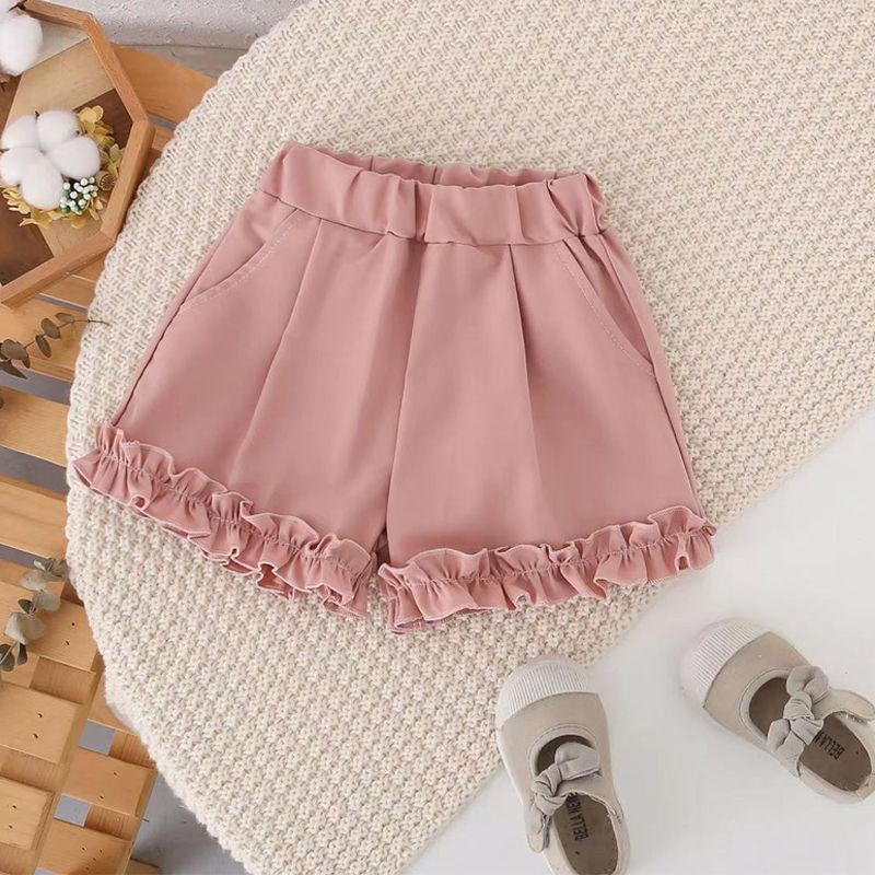 Quần Short Mỏng Phong Cách Thời Trang Mùa Hè Cho Bé Gái