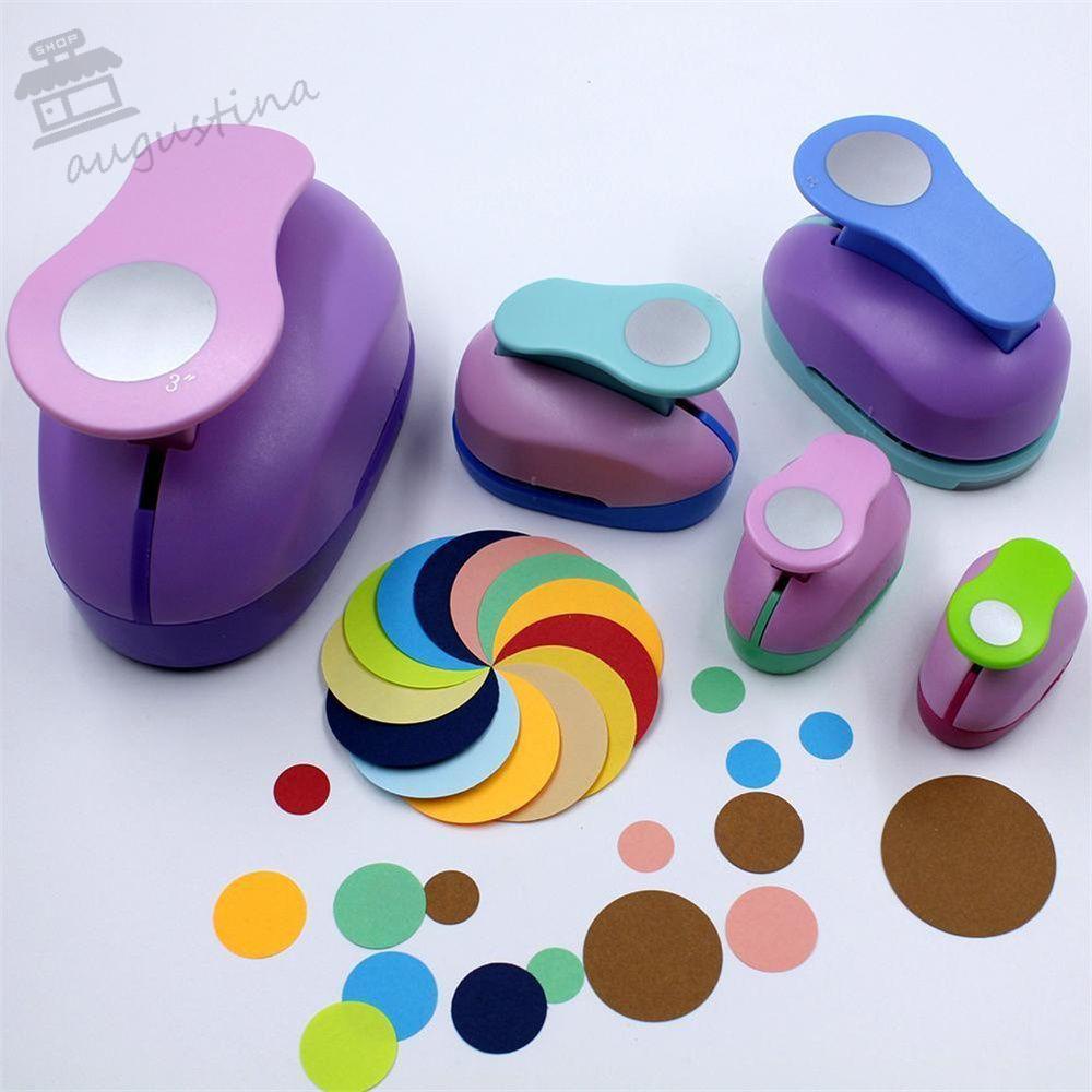 Dụng Cụ Đục Lỗ Giấy Dập Nổi Hình Tròn 9 / 16 / 25mm