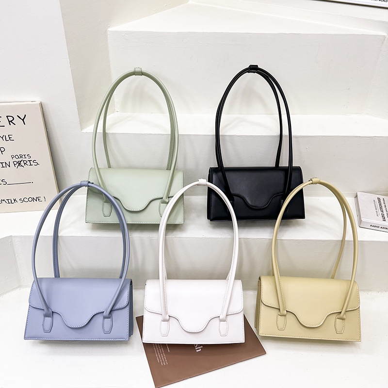 Túi Xách Kẹp Nách / Đeo Vai Kích Cỡ Lớn Phong Cách Thời Trang Pháp Dành Cho Nữ