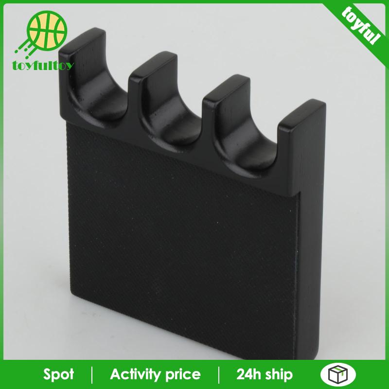 Giá Đỡ Đầu Cơ Bida Bằng Gỗ Kèm 2 Lỗ Phấn Tiện Dụng