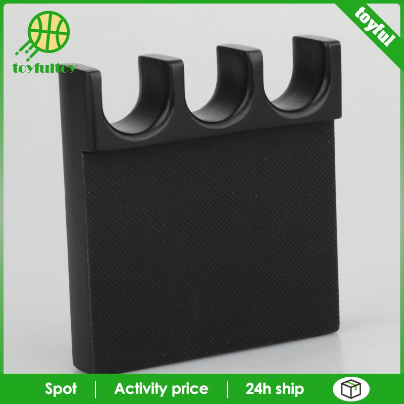 Giá Đỡ Đầu Cơ Bida Bằng Gỗ Kèm 2 Lỗ Phấn Tiện Dụng