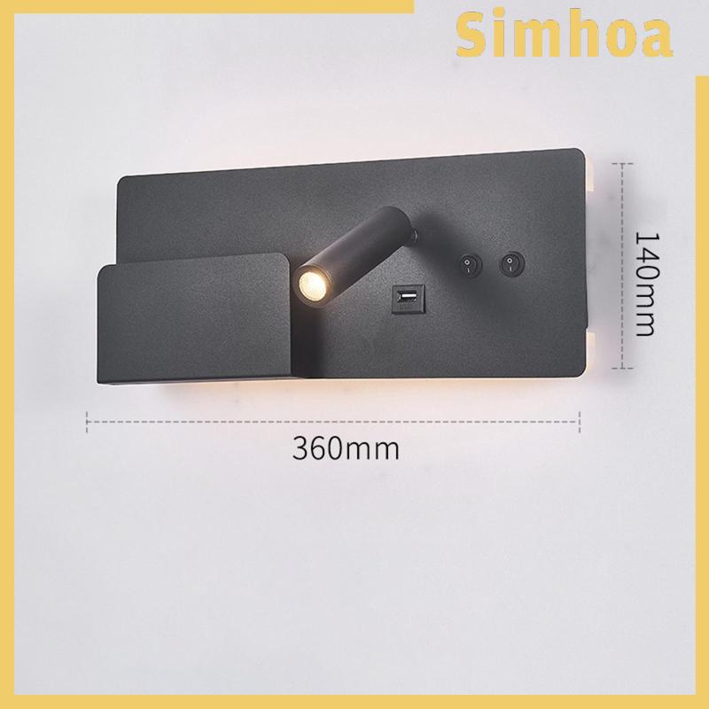 Đèn Đọc Sách Gắn Tường Có Thể Sạc Lại Tiện Dụng