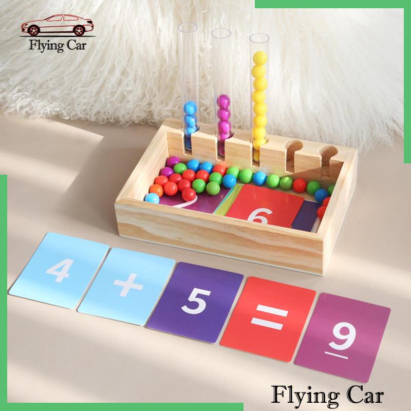 Bộ Đồ Chơi Luồn Bóng Cầu Vồng Bằng Gỗ Lzdjfmy2 Dành Cho Bé