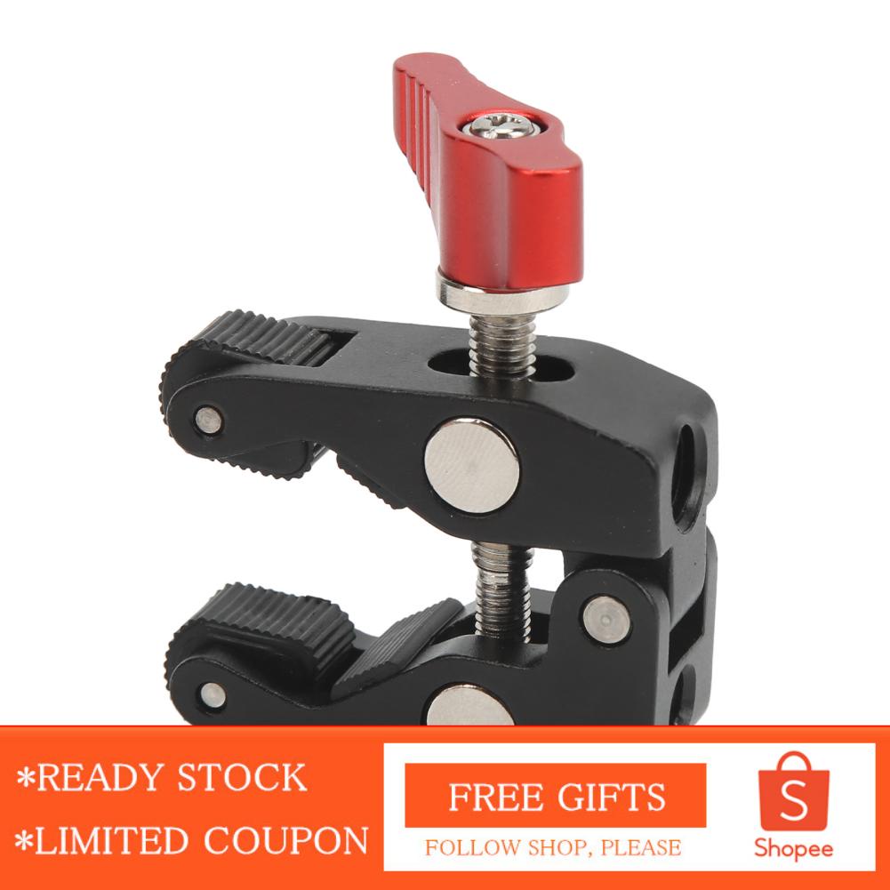 Alwaysonline Super Clamp  Mount Aluminum Alloy for Tripods