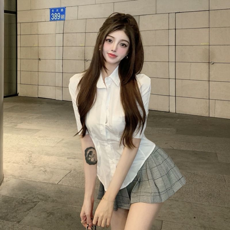 Áo Cardigan Tay Phồng Thiết Kế Không Đồng Đều Thời Trang Mùa Hè Dành Cho Nữ