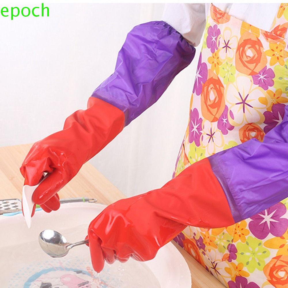 Epoch Găng Tay Cao Su Rửa Chén Chống Thấm Nước Tiện Dụng