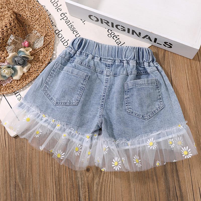 Quần Jeans Ngắn Thời Trang Mùa Hè 2020 Cho Bé Gái 3 Tuổi