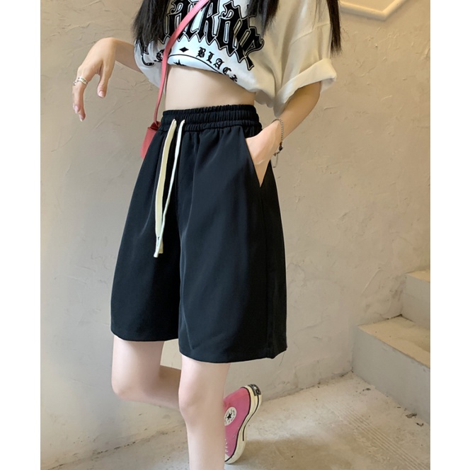 NZN Quần Lửng Nữ Lưng Thun Co Dãn