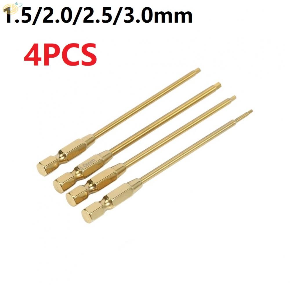 【VARSTR】High Performance and Durable 4PCS RC Model Tool Set with Titanium Hex Wrench &amp; Screwdriver