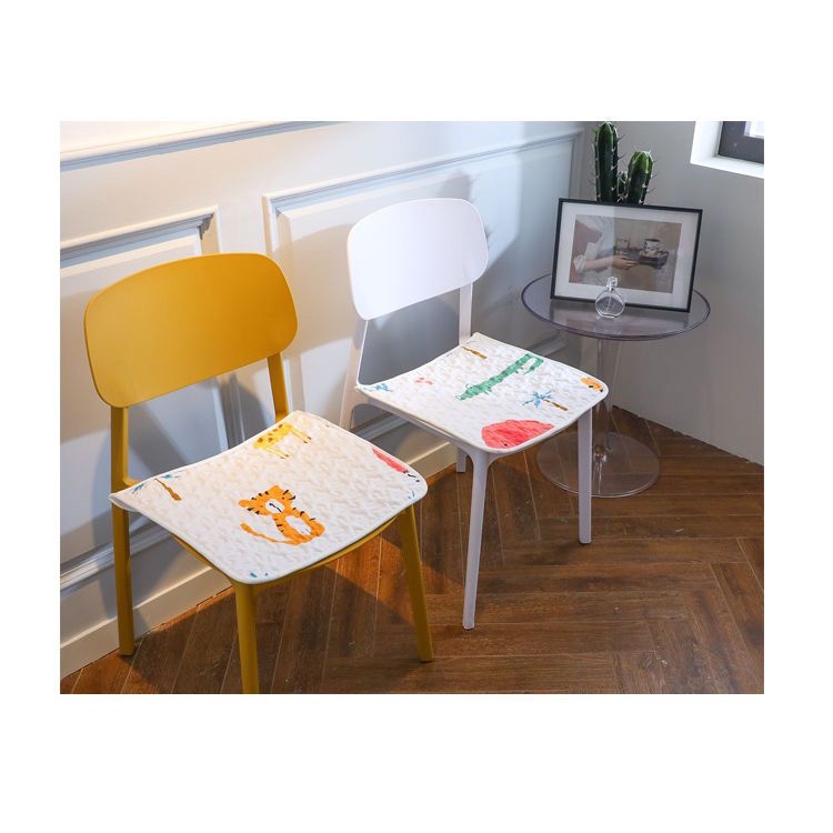 Aladdin Đệm cotton Mỏng Lót Ghế Ngồi Chống Trượt