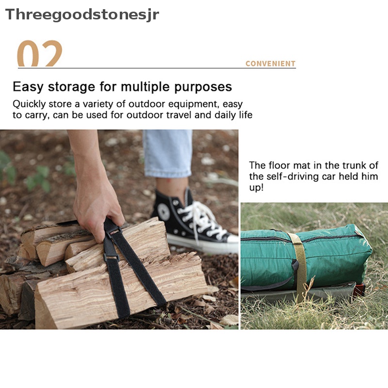 Set 4 Dây Đai Cố Định Hành Lý Có Thể Điều Chỉnh JR