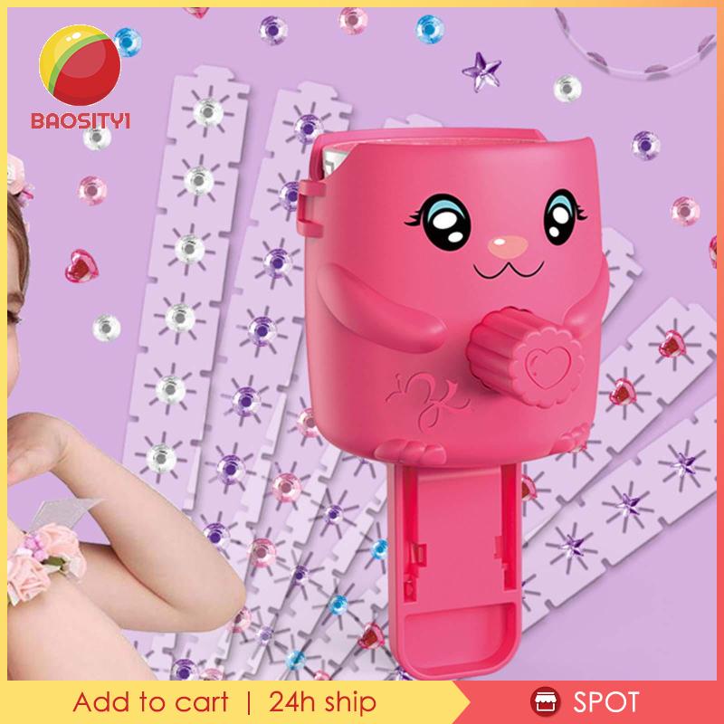 [Baosity 1] Bộ Đồ Chơi Trang Điểm Đính Đá Quý Làm Đầy Tóc Cho Tóc Dự Tiệc