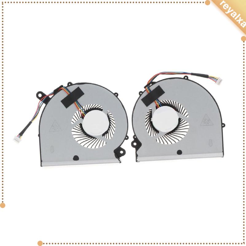 Set 2 Quạt Tản Nhiệt CPU GPU Dành Cho Laptop Aero14 RP64