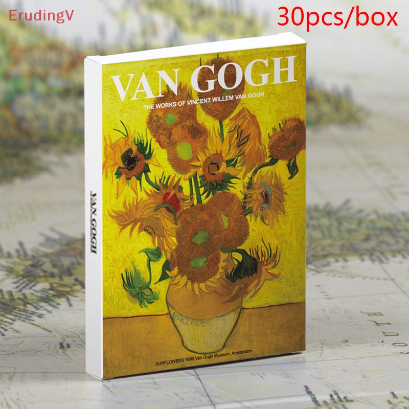 Set 30 Tấm Bưu Thiếp Van Gogh Cổ Điển