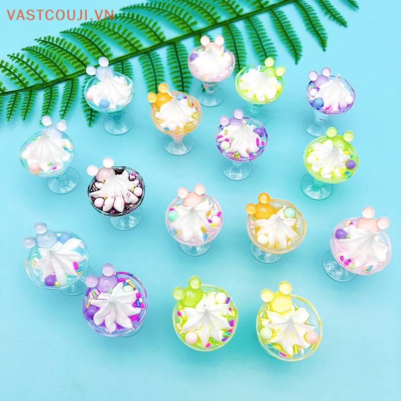 1 Que Kem Dạ Quang Mini Bằng Nhựa Resin Dễ Thương Dùng Trang Trí DIY