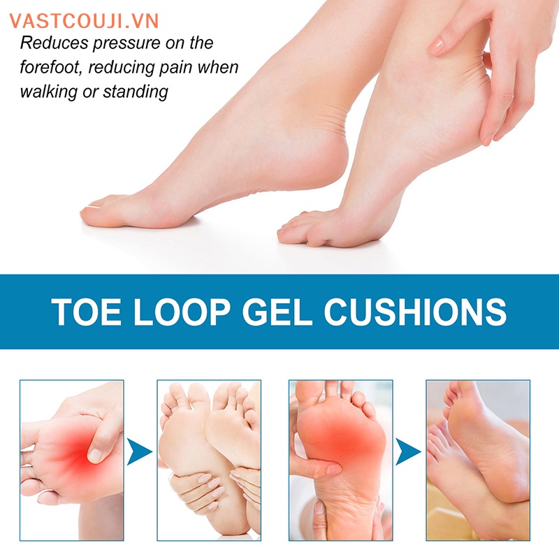 1 Cặp Đệm Silicone Gel Hỗ Trợ Vòm Chân