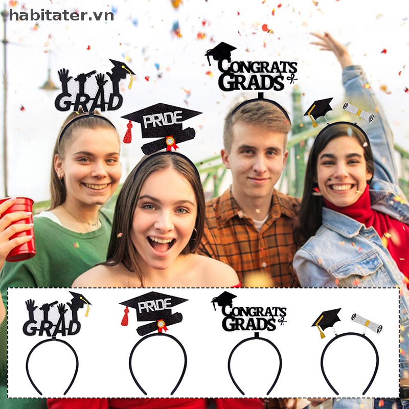 Băng Đô Hình Nón Tốt Nghiệp 2023 Kèm Băng Đô Mini Dễ Thương