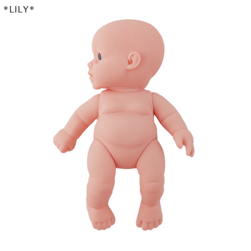 LILY 12Cm Thực Tế Bé Búp Bê Vinyl Sơ Sinh Trẻ Sơ Sinh Mô Phỏng Mô Hình Đồ Chơi Trẻ Em Quà Tặng uuu