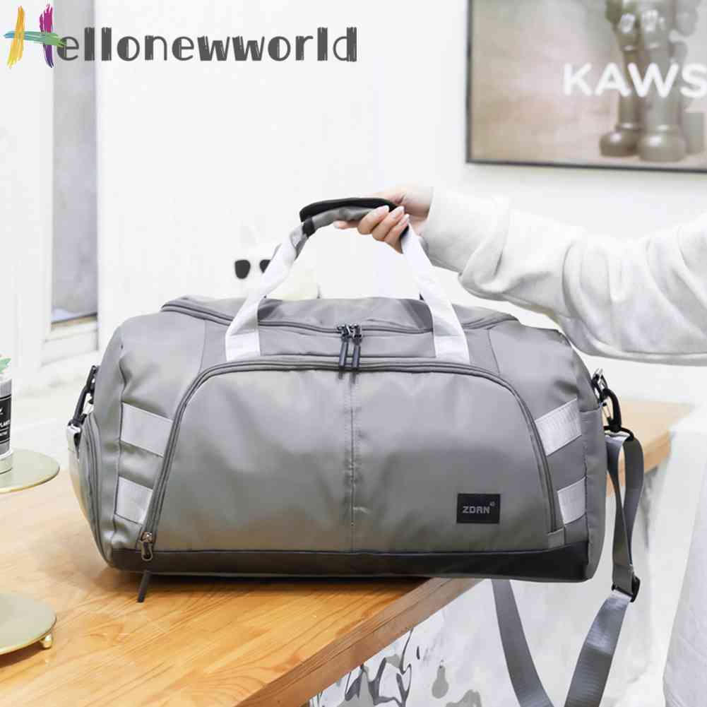 Túi Đựng Đồ Tập Gym / Yoga Bằng Nylon Sức Chứa Lớn Đa Năng Cho Nam Nữ