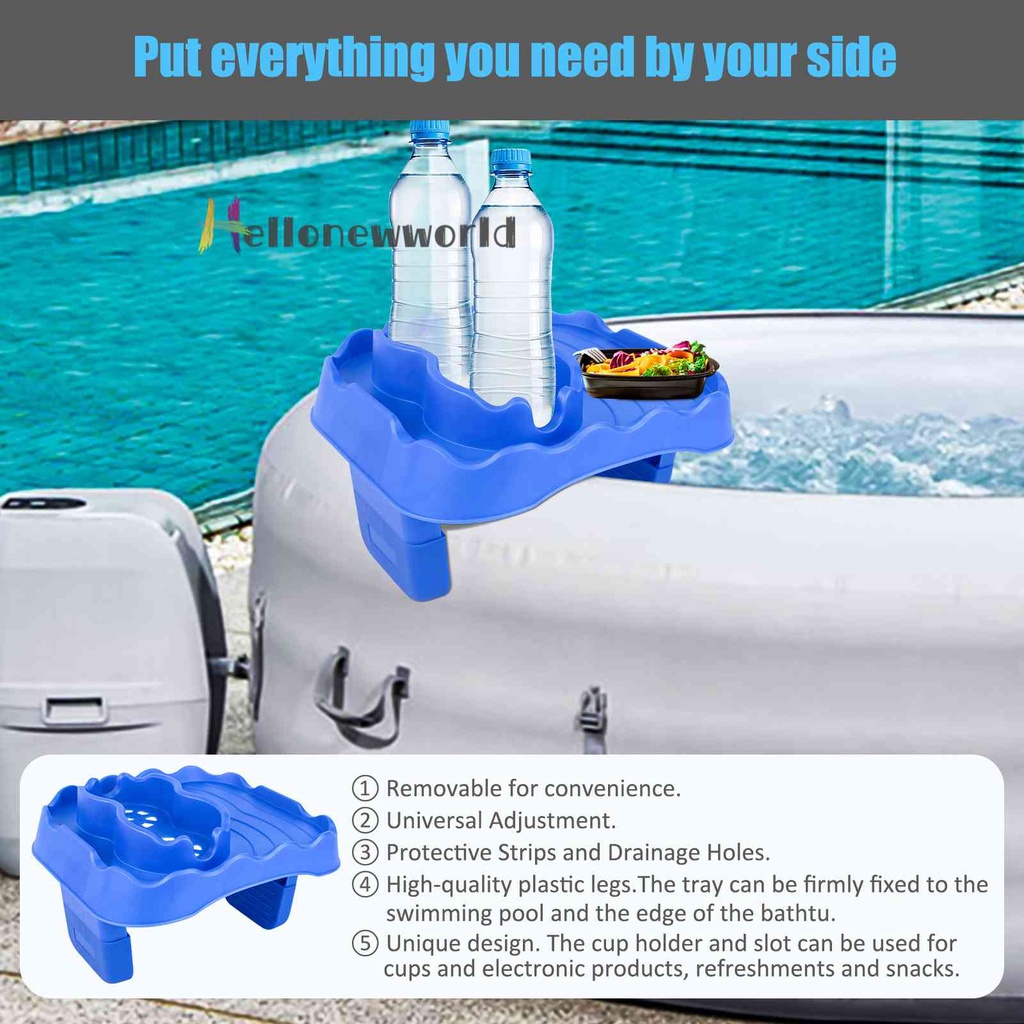 Giá Đỡ Cốc Bơm Hơi Có Lỗ Thoát Nước Tùy Chỉnh Tiện Dụng Cho Hồ Bơ