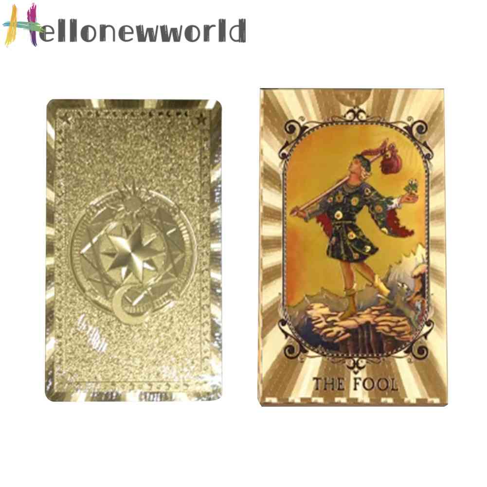 Bộ Bài Tarot Vàng Kim Chống Mài Mòn