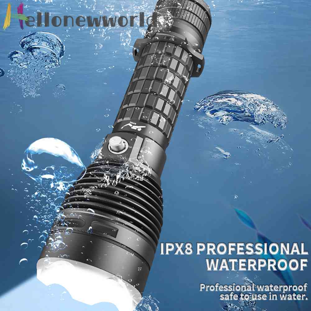 Đèn Pin XHP70 LED 3 Chế Độ Chống Trượt Tiện Dụng Khi Đi Cắm Trại Leo Núi