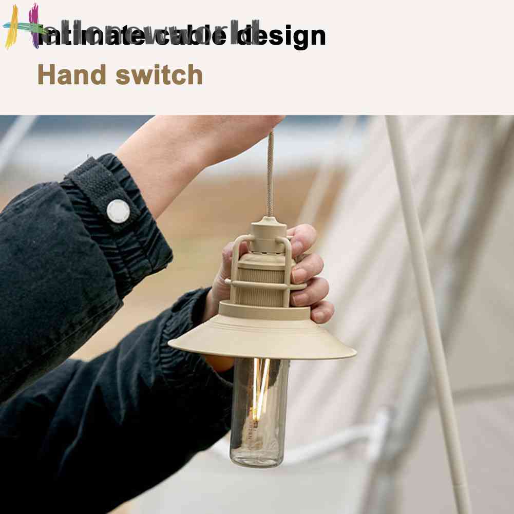 Đèn LED Mềm Mại Phong Cách Vintage Tiện Dụng Cho Tiệc BBQ Ngoài Trời