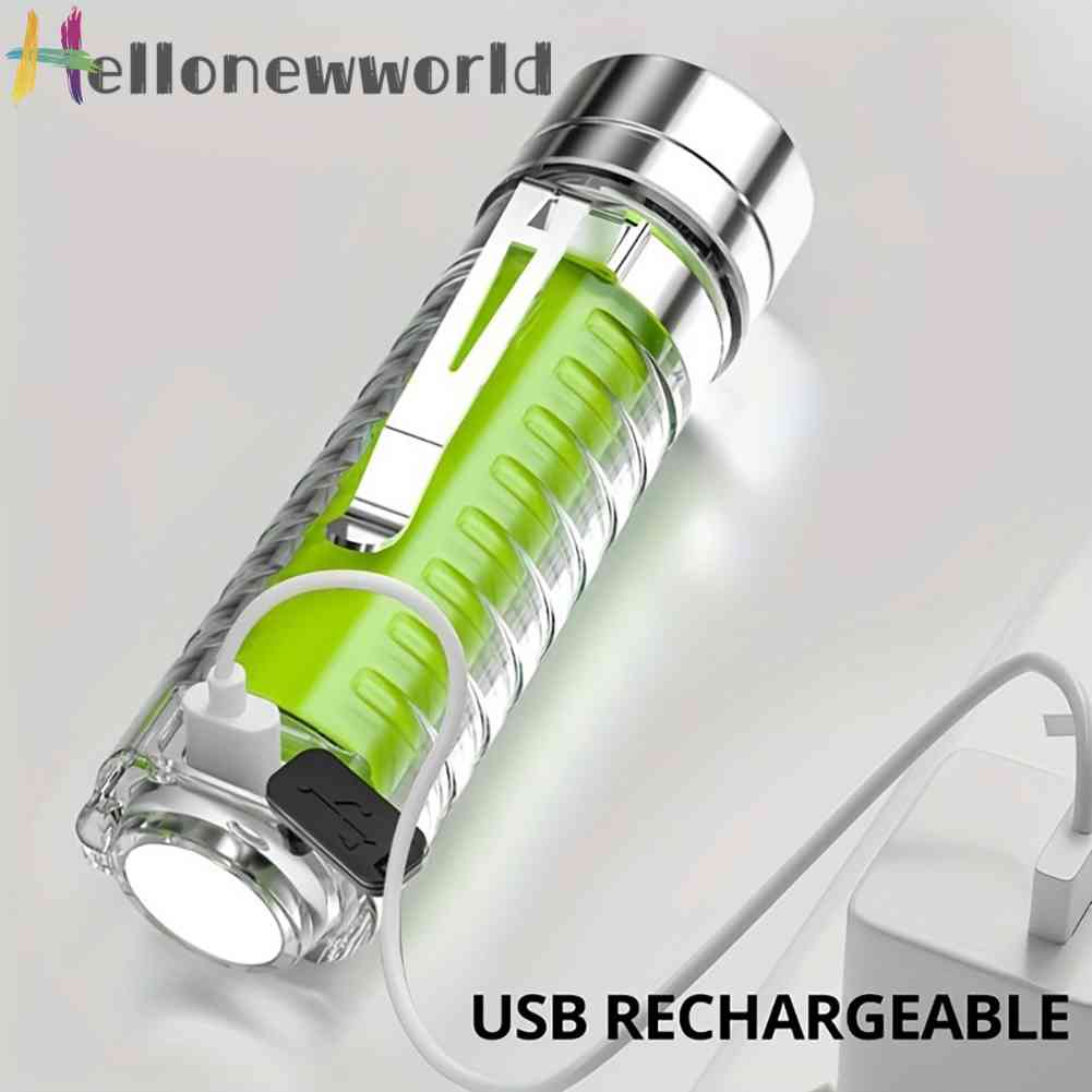 Đèn Pin LED Khẩn Cấp Gọn Nhẹ Có Thể Điều Chỉnh Độ Sáng Cho Hoạt Động Ngoài